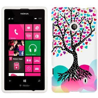 Nokia Lumia 521 Love Tree Phone Case Cover: Cell Phones & Accessories
