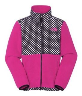 The North Face Printed Denali Jacket   Girls' (XS, Fusion Pink / TNF Black) : Outerwear : Sports & Outdoors