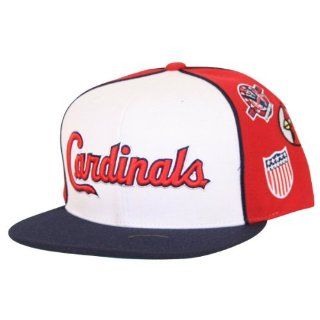 MLB Cooperstown Collection St. Louis Cardinals "Through the Years" Flat Bill Snap Back Adjustable Hat : Sports Fan Baseball Caps : Sports & Outdoors