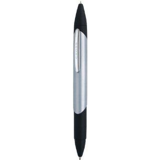 Cross 522 3/5 Matrix Multi Function Stylus Pen w/ Rollerball   Silver: Office Products