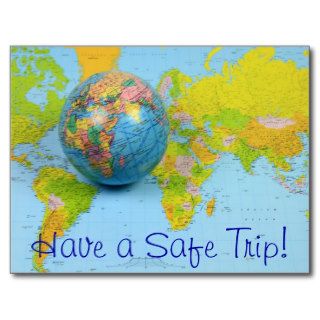 Safe trip Postcard