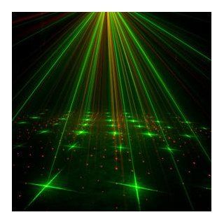 American Dj Supply Micro Star Green And Red Laser Multi Beam With Remote: Musical Instruments