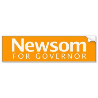 Gavin Newsom for Governor Bumper Sticker