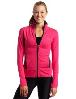 Reebok Women's Cotton Knit Athletic Basics Jacket  Athletic Tracksuits  Clothing