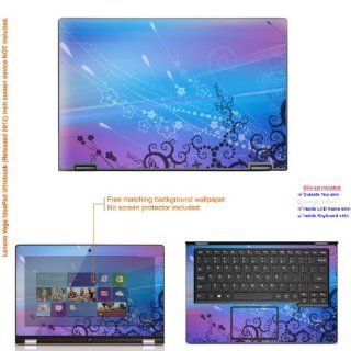 Decalrus   Matte Decal Skin Sticker for LENOVO IdeaPad Yoga 11 11S Ultrabooks with 11.6" screen (IMPORTANT NOTE compare your laptop to "IDENTIFY" image on this listing for correct model) case cover Mat_yoga1111 529 Computers & Accessor