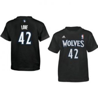 adidas Youth Minnesota Timberwolves Kevin Love Game Time Name And Number Short Sleeve T Shirt  : Novelty T Shirts: Clothing
