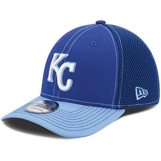 NEW ERA Mens Kansas City Royals Two Tone Neo 39THIRTY Stretch Fit Cap   Size:
