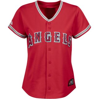 Majestic Athletic Los Angeles Angels Womens Blank Replica Alternate Jersey  