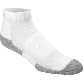 THORLO Womens Thin Cushion Walking Socks   Size: Medium, White/black