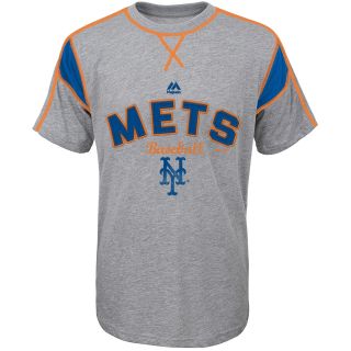 MAJESTIC ATHLETIC Youth New York Mets Short Stop Short Sleeve T Shirt   Size: Xl