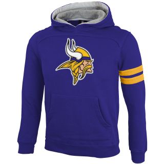NFL Team Apparel Youth Minnesota Vikings Super Soft Fleece Hoody   Size: Small