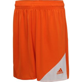 adidas Mens Striker 13 Shorts   Size Large, Orange/white