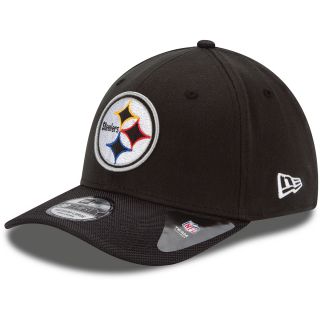 NEW ERA Mens Pittsburgh Steelers HC 39THIRTY Logo Line Cap   Size: S/m, Black