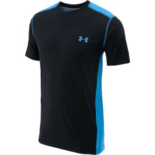 UNDER ARMOUR Mens ArmourVent Short Sleeve T Shirt   Size: 2xl, Black/blue
