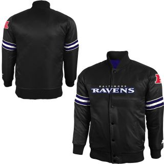 Kids Baltimore Ravens Varsity Snap Jacket (STARTER)   Size: Large