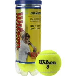 WILSON Championship Regular Duty High Altitude Tennis Ball   12 Ball, 4 Pack