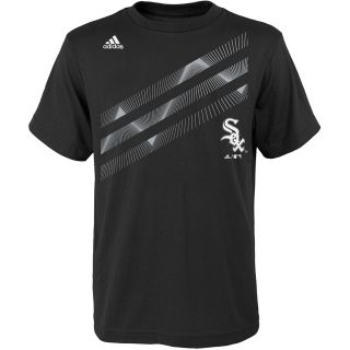 adidas Youth Chicago White Sox Laser Field Short Sleeve T Shirt   Size: Xl