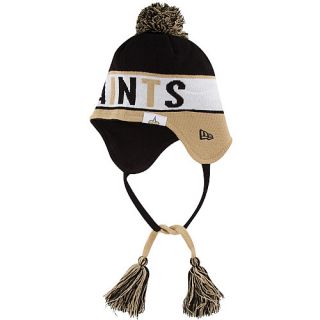NEW ERA Mens New Orleans Saints Crayon Box Knit Hat, Black