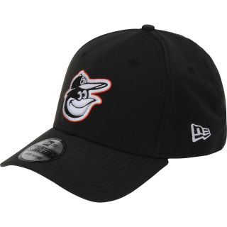 NEW ERA Mens Baltimore Orioles 59FIFTY Basic Black and White Fitted Cap   Size: