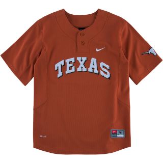 NIKE Youth Texas Longhorns Replica Baseball Jersey   Size: Xl, Texas Orange