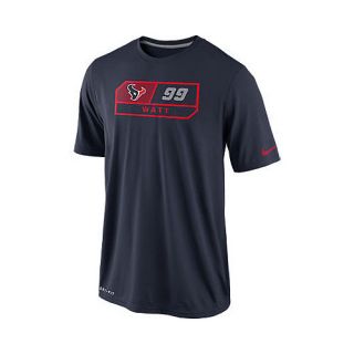 NIKE Mens Houston Texans J.J. Watt Legend Team Player Name And Number T Shirt  