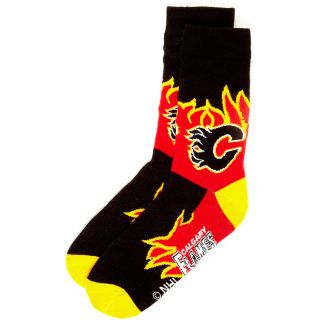 Sportin Styles Calgary Flames Team Socks   Size: Small/medium, Calgary Flames