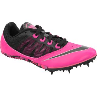 NIKE Womens Zoom Rival S 7 Track Shoes   Size: 7.5, Black/pink