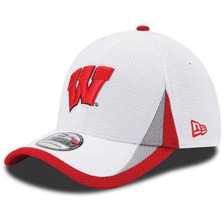 NEW ERA Mens Wisconsin Badgers Training Classic 39THIRTY Flex Fit Cap   Size: