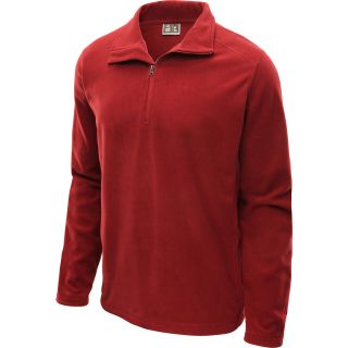 ALPINE DESIGN Mens 1/4 Zip Fleece Pullover   Size: Largemens, Rhubarb