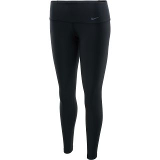 NIKE Womens Legend 2.0 Tight Low Rise Pants   Size: Large, Black/grey