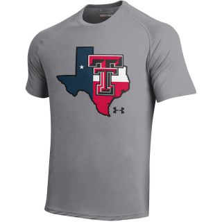 UNDER ARMOUR Mens Texas Tech Red Raiders Tech Short Sleeve T Shirt   Size