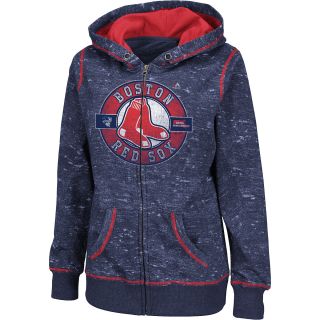 MAJESTIC ATHLETIC Womens Boston Red Sox Contender Full Zip Hoody   Size