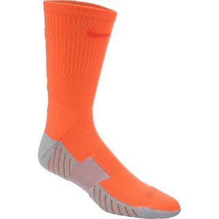 NIKE Mens Stadium Soccer Crew Socks   Size: Large, Orange/silver