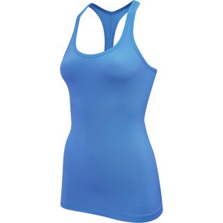 NIKE Womens Knockout Tank Top   Size Large, Distance Blue