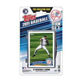 Topps 2011 New York Yankees Official Team Baseball Card Set of 17 Cards in