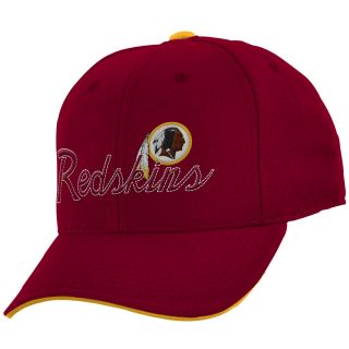 NFL Team Apparel Youth Washington Redskins Structured Adjustable Cap   Size