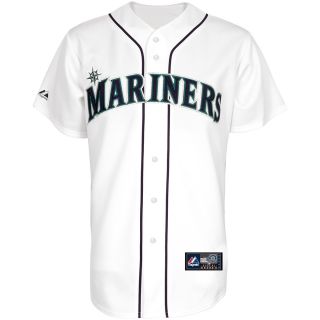 Majestic Athletic Seattle Mariners Justin Smoak Replica Home Jersey   Size: