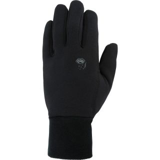 MOUNTAIN HARDWEAR Mens Heavyweight Power Stretch Glove   Size Medium, Black