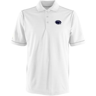 Antigua Penn State Nittany Lions Mens Icon Polo   Size Large, White/silver