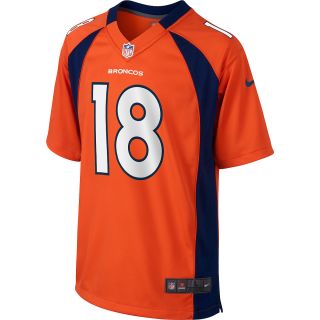NIKE Youth Denver Broncos Peyton Manning Game Team Color Jersey   Size: Xl