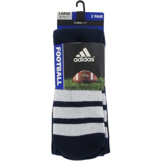adidas Rivalry Football Socks   Size: Large, Collegiate Navy/white (5124849)