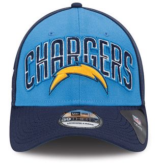 NEW ERA Mens San Diego Chargers Draft 39THIRTY Stretch Fit Cap   Size: M/l,