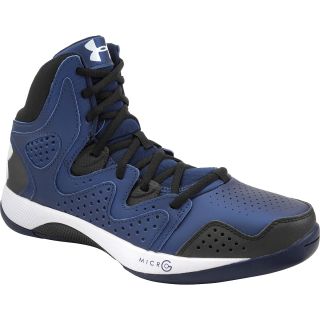 UNDER ARMOUR Mens Micro G Torch 2 Mid Basketball Shoes   Size: 9, Midnight Navy