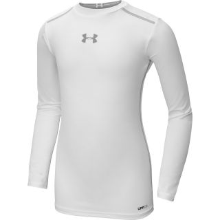 UNDER ARMOUR Boys HeatGear Sonic Fitted Long Sleeve Top   Size: Small,