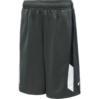 NIKE Boys Hoop Hazard Basketball Shorts   Size: Small, Anthracite/black/white