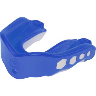 SHOCK DOCTOR Adult Gel Max Flavor Fusion Convertible Mouthguard   Blue