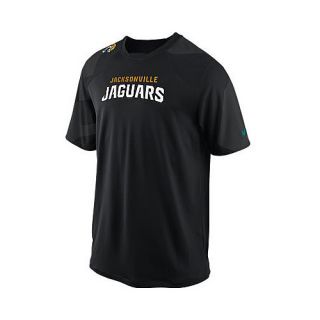 NIKE Mens Jacksonville Jaguars Dri FIT Fly Slant Short Sleeve T Shirt   Size: