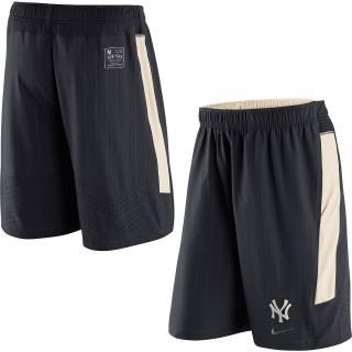 NIKE Mens New York Yankees 1.4 Speed Vent Shorts   Size: Small, Navy