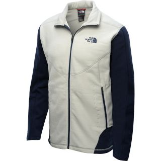 THE NORTH FACE Mens Split Jacquard Full Zip Jacket   Size: Large, Ether Gray
