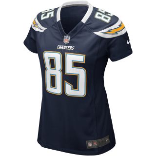 NIKE Womens San Diego Chargers Antonio Gates Game Team Color Jersey   Size: